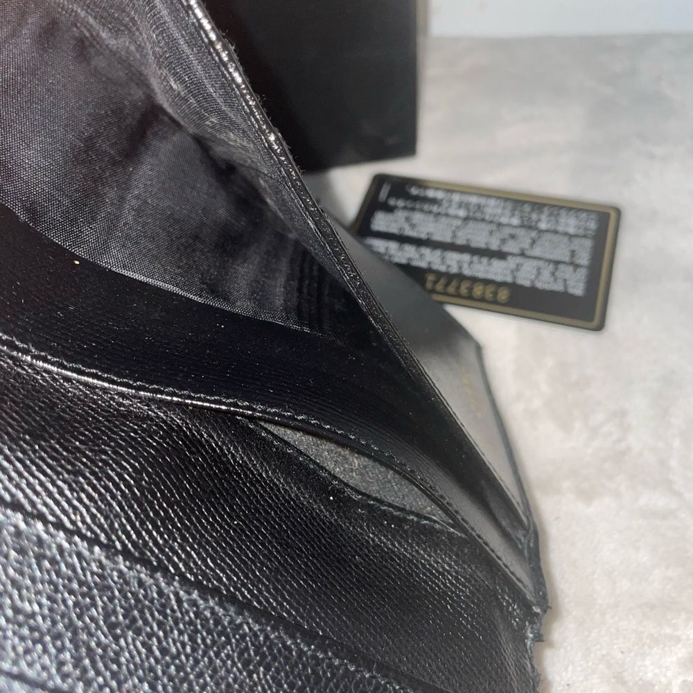 AUTHENTIC CHANEL LONG WALLET BLACK - Picture 11 of 15